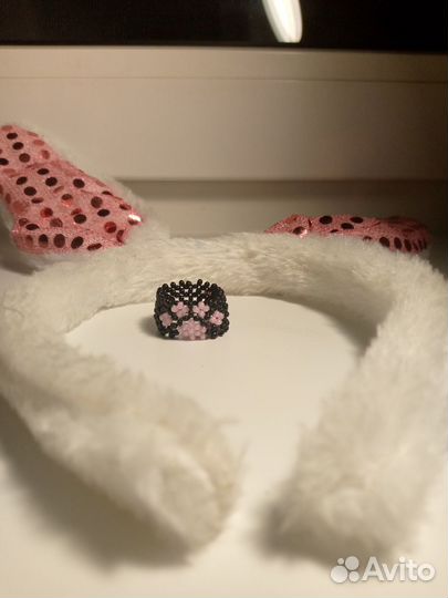 Кольцо из бисера