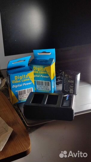 Аккумуляторы NP - fw 50 зарядное устрой