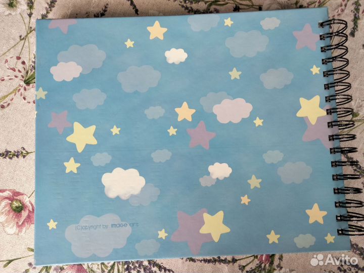 Альбом для фотографий, крепление уголками