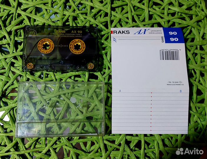 Аудиокассеты Raks с записью