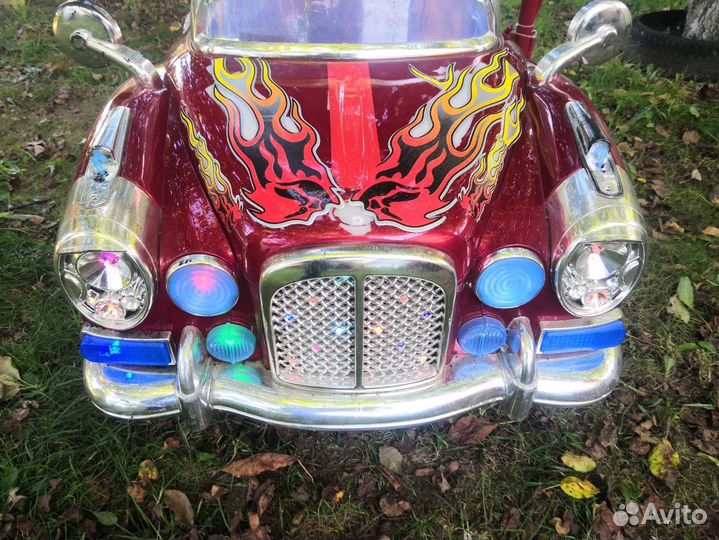 Детский аттракцион машинка качалка купюрник