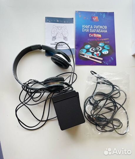 Гибкая барабанная установка для детей Cat Drum