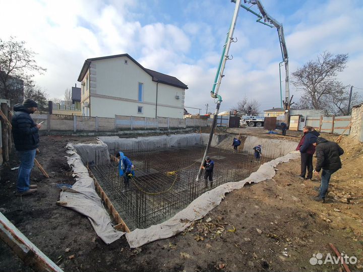 Строительство фундамента в Керчи
