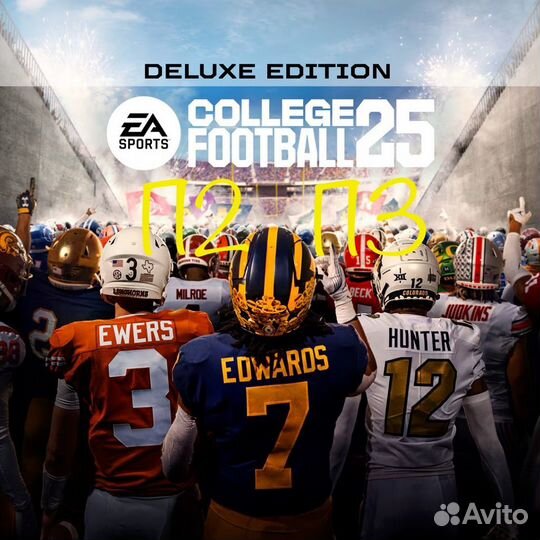 EA sports College Football 25 PS5 читайте описание