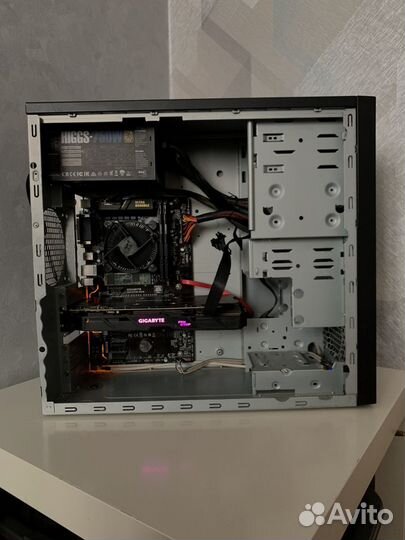 Игровой пк i3 7100/16gb/GTX 1060