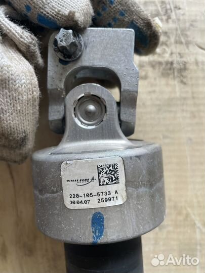 Рулевой карданчик bmw e60 рест