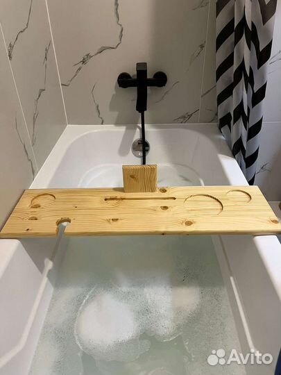 Полка столик для ванной