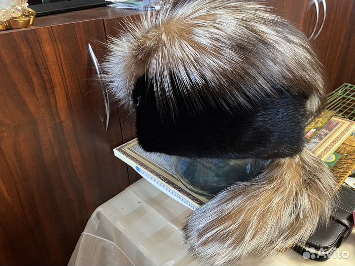 Шапка норковая женская