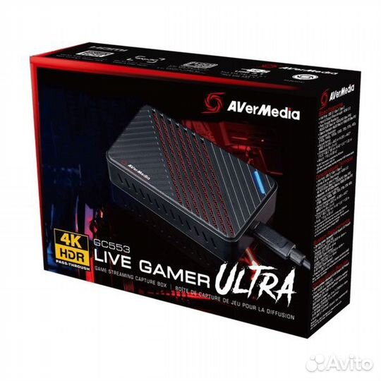 Карта видеозахвата avermedia GC553 Live Gamer Ultr