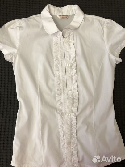 Рубашка школьная для подростка девочки