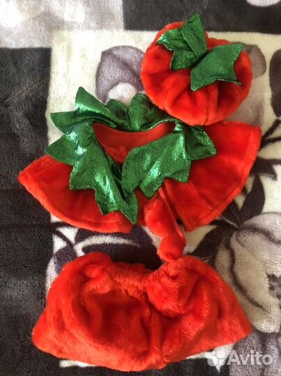 Новогодний костюм клубничка