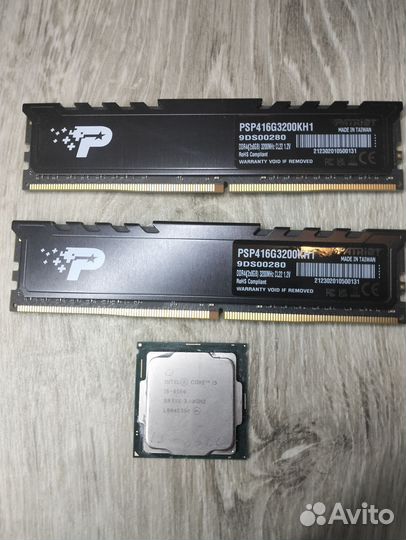 Процессор i5 8500. Материнская плата Z370 pro4