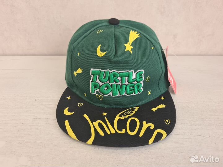 Кепка бейсболка детская Turtle Power