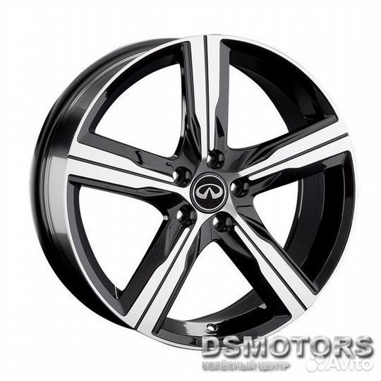 Диски Audi INF51(VV) 8/19 5x112 ET43 d57.1 BKF