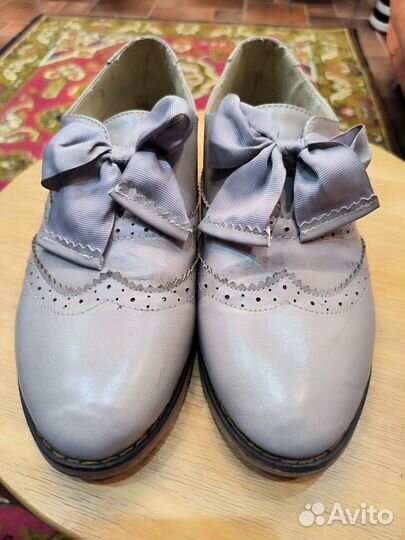 Лоферы женские 39 размер, бу, Корея