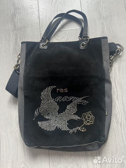 Сумка женская замша Испанского бренда ras