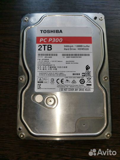 Toshiba 2Tb