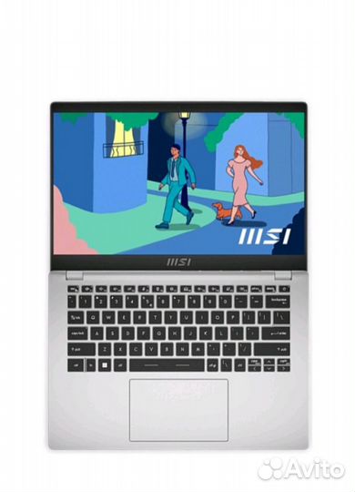 Ноутбук MSI Modern 14C12M-238RU Silver