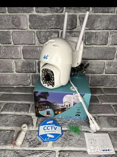 Камера видеонаблюдения 4G уличная