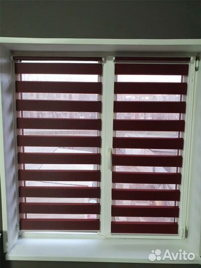 Рулонная штора на окно