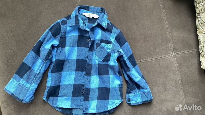 Рубашка H&M для мальчика 92 размер