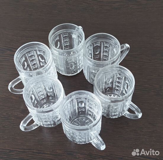 Кружки стеклянные