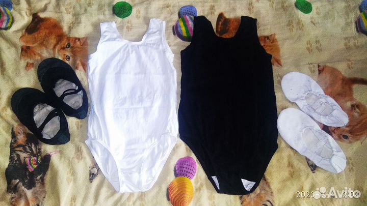 Купальник для танцев+ балетки