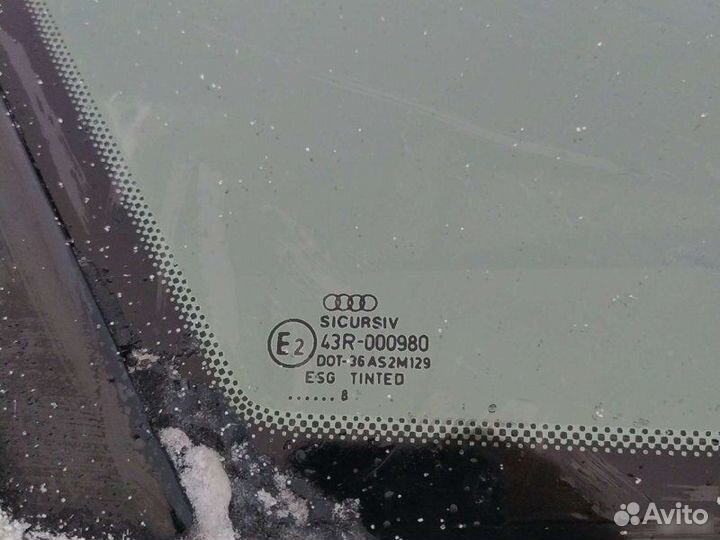 Стекло заднее левое Audi A6 С5 1998