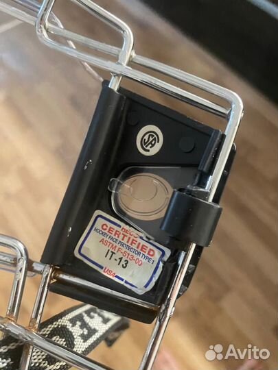 Хоккейный визор с маской