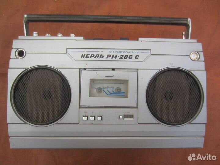 Стерео магнитола Нерль рм-206С 1992 год
