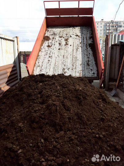 Перегной чернозем грунт
