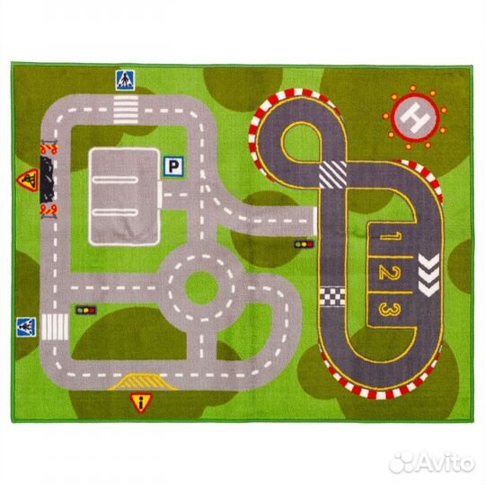 Детский коврик IKEA Лиллабу, новый, 133x100см