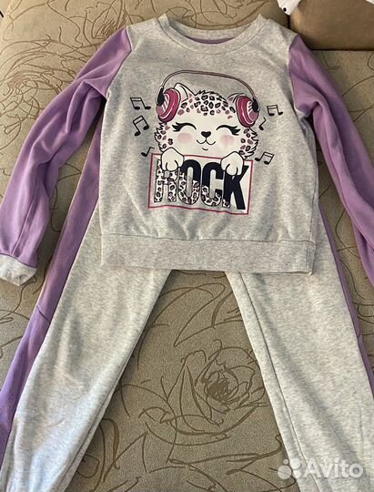 Вещи пакетом на девочку 122-128 см