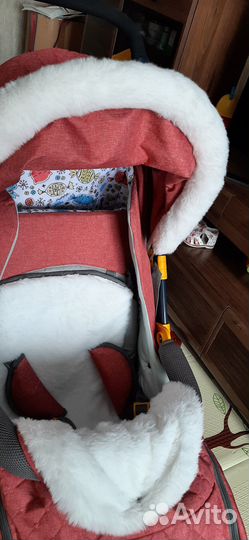 Детские санки коляска ника 7