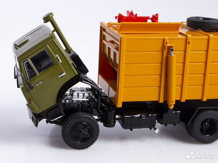 Модель Мусоровоз ко-415А (камаз-53213) от SSM