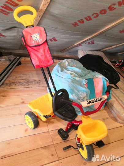 Велосипед детский трёхколёсный