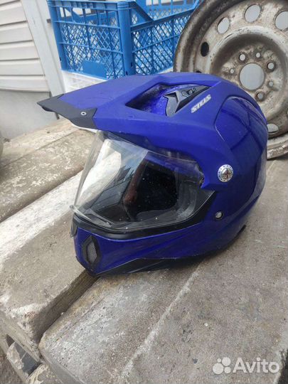 Шлем кроссовый бу