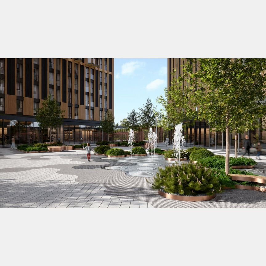 1-к. квартира, 54,4 м², 17/23 эт.