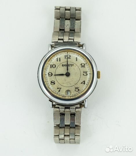 Часы наручные Заря Полёт Ракета Луч Электроника