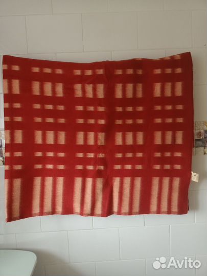 Одеяло шерстяное СССР новое