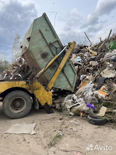 Вывоз мусора Контейнер 8м3 Газель16м3