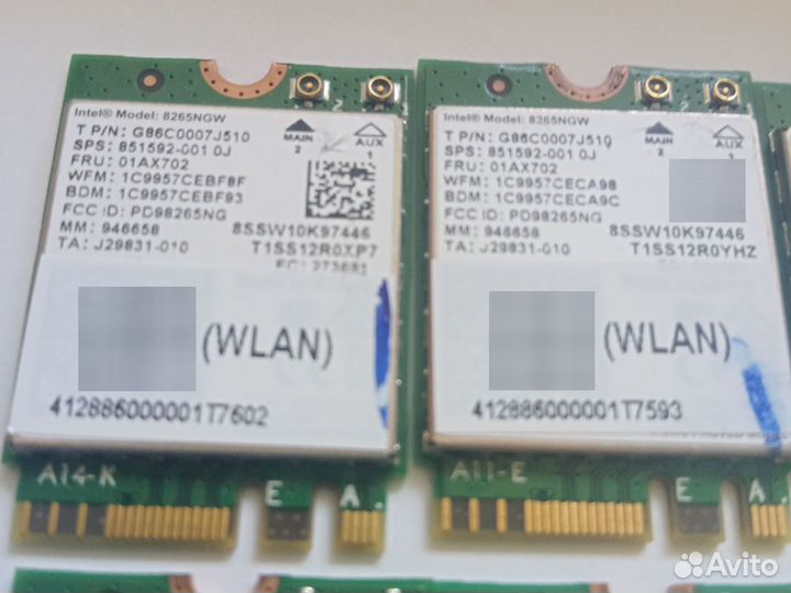 Wi-fi модуль intel 8265NGW