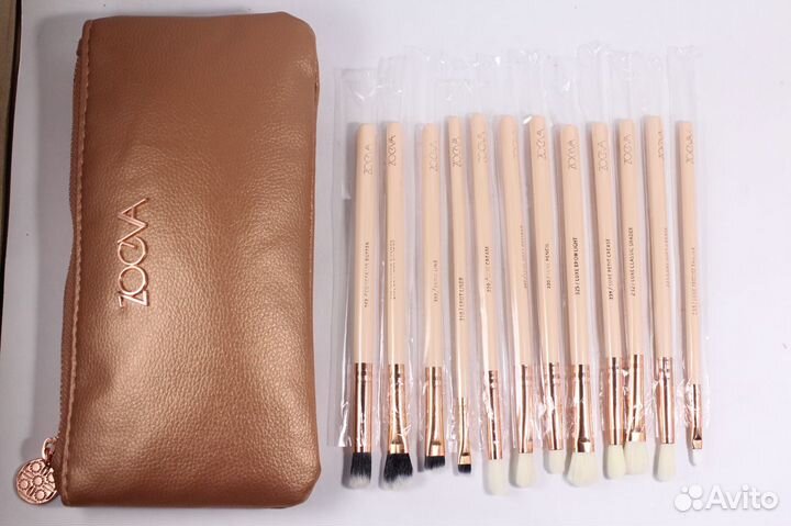 Кисти для макияжа набор кистей Zoeva 12 шт