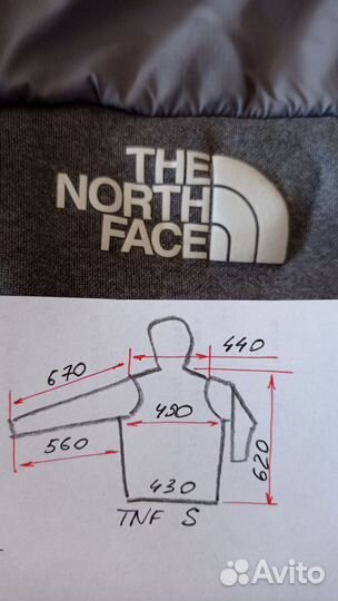 Куртка The North Face S fleece