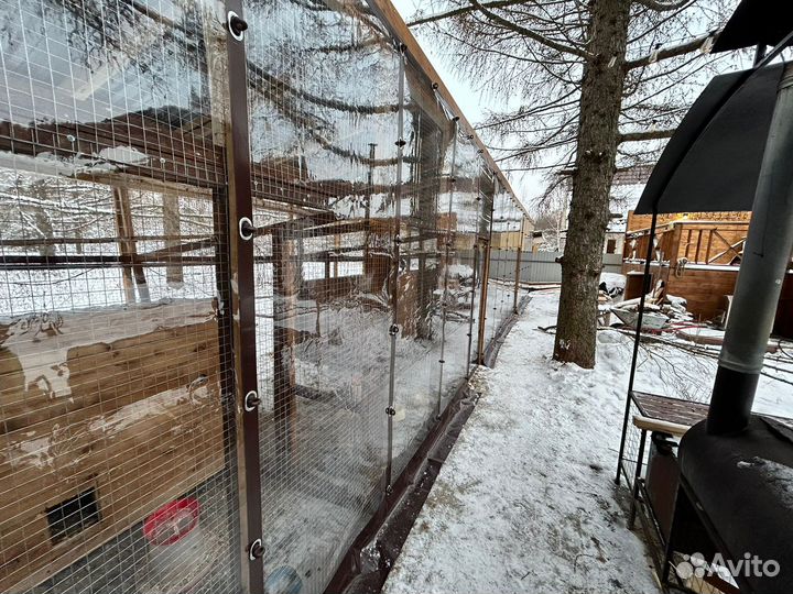 Мягкие Окна на беседку