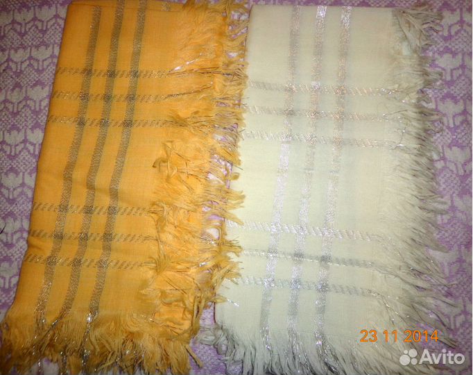 Платки шерстяные новые