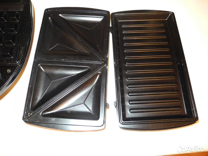 Мультифункциональный гриль-вафельница, сэндвичница