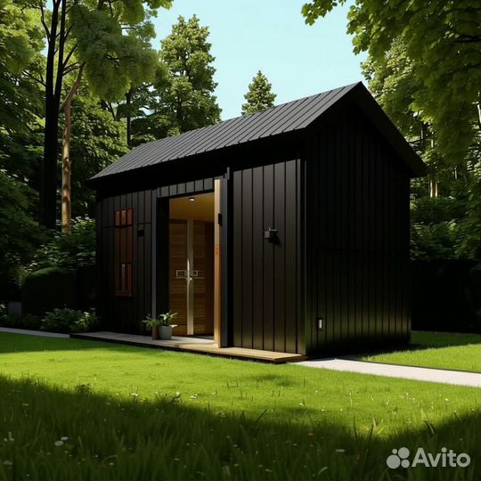 Каркасный дом баня под ключ