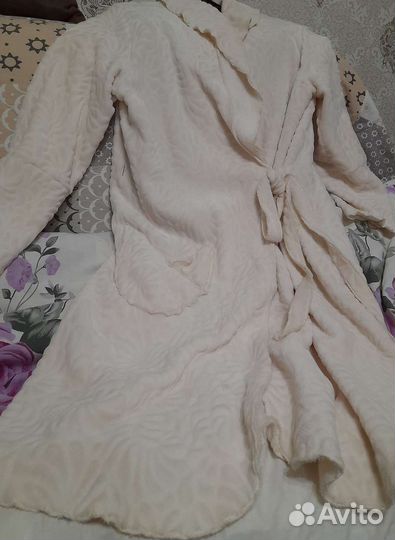 Халат махровый женский