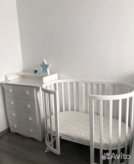 Детская кроватка ellipsebed